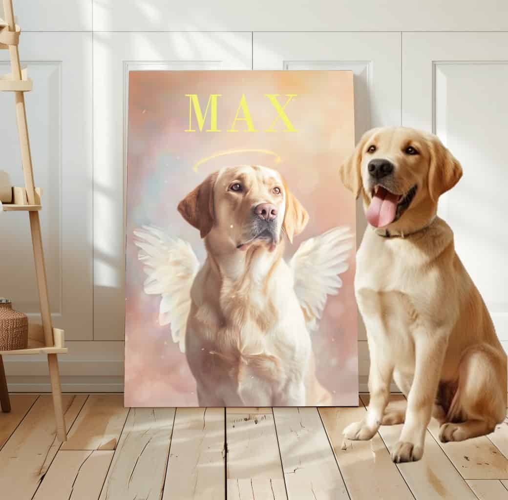 Angel Style Pet Portrait
